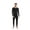 Black, variant on Thermal Underwear for Men Long Johns with Fleece Lined Base Layer Men Cold Weather Top Bottom Black (S - 3XL)