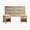 Reclaimed Light Oak, variant on SICOTAS 3-Piece Rattan Dresser & Nightstand Set - Oak 6-Drawer Dresser (56.88") & 2 Nightstands, Boho Bedroom Furniture Set with Storage