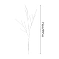 thumbnail image 3 of Artificial Dried Branches, Faux Dead Tree Twigs Decorative Sticks for Vase, Home Wedding Centerpiece Indoor Outdoor Iron Black White, 3 of 6