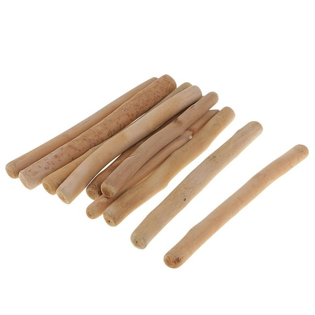 250g Wood Sticks for Crafts - craft Sticks - Natural Twigs Sticks for Crafting, DIY Sch-ool Projects, Card Making, Embellishments & Photo Props Stick 19.5cm