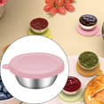 thumbnail image 4 of Reusable Salad Cups Salad Container for Lunch Box Travel Pink, 4 of 8