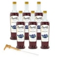 thumbnail image 3 of Amoretti - Premium Blueberry Syrup, 94 Servings Per Bottle (750 ml), with Pump for Flavoring Coffees, Cocktails, and other Beverages, Gluten Free, GMO/GEO Free, Preservative Free, 3 of 5