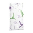 thumbnail image 2 of Yayeee Blank Wall Plate Cover 1-Gang 4.5"x2.7" Home Unused Decorative Outlet, Purple Birds, 2 of 7