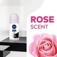 thumbnail image 2 of Nivea Black & White Invisible Clear Deodorant, 1.7oz(50ml) (Pack of 6), 2 of 6