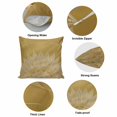 thumbnail image 5 of Pillow Covers 20x20 Inch, Brown Boho Linen Pillowcase with Invisible Zipper, Middle Century Abstract Floral Ethnic Art Decorative Throw Pillow Covers Cushion Case for Couch Sofa Bed Living Room, 5 of 9