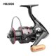 thumbnail image 2 of Pesca Carrete De Metal Carrete Giratorio Hb 1000-6000 8Kg Max Drag Mango De Acero Inoxidable Carrete De Línea Rueda De Pesca De Agua Salada Eigraketly OD009110-00, 2 of 7