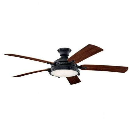 

Ceiling Fan with Light Kit with Traditional Inspirations 17.5 inches Tall By 60 inches Wide-Weathered Zinc Finish Bailey Street Home 147-Bel-4187172