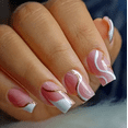 thumbnail image 5 of YTTAL Pink & White French Tip Press On Nails - Long Curved Fake Nails, 24PCS Reusable Acrylic False Nails, Salon Quality Manicure Set for Women Daily Wear & Party, 5 of 22