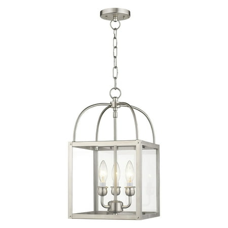 

Livex Lighting - Milford - 3 Light Convertible Mini Pendant in Farmhouse Style -