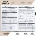 thumbnail image 4 of Clever Fox Planner Daily – Undated Agenda & Daily Calendar to Boost Productivity & Hit Your Goals – Gratitude Journal Personal Daily Organizer – 5.8x8.3'', Lasts 6 Months, Forest Green (Daily), 4 of 6