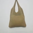 thumbnail image 2 of Bolso de hombro de punto con huecos retro, sencillo y elegante, bolso tipo chaleco para mujer, bolso de mano de moda, bolso que combina con todo, 2 of 5