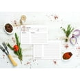 thumbnail image 4 of Inkdotpot 4x6 Inch Recipe Cards (Set of 50) , Thick Double Sided Premium Card Stock- Modern Style White Recipe Notecards for Weddings- Bridal- Baby Shower - Baking Theme, 4 of 6