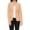 Khaki, variant on Women's Casual Long Sleeve Open Front Fitted Blazer Jacket Lightweight Office Style