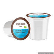 Swiss Water Decaf Single Origin-Single Serve Cups Arabica Coffee, 0.35oz, Medium-Dark Roast (36-Count)
