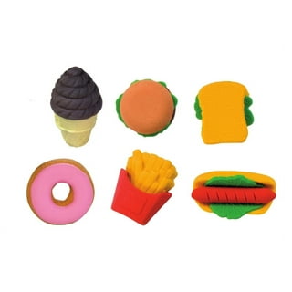 144 Pieces Snack Attack Scented Kneaded Eraser - Erasers - at