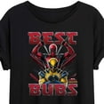 thumbnail image 3 of Marvel Deadpool & Wolverine - Best Bubs - Women's Oversized Graphic T-Shirt, 3 of 5
