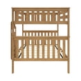 thumbnail image 4 of Max & Lily Full over Full Bunk Bed for Kids, Solid Wood Platform Bed, No Box Spring Needed, 4 of 13