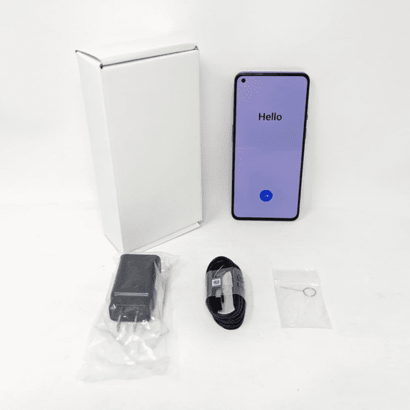 Pre-Owned Oneplus 9 5G 128GB LE2117 GSM Unlocked 6.55" 8GB RAM Smartphone - Winter Mist