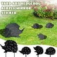 thumbnail image 2 of Signe Décoratif de Pelouse Familiale en Forme de Grume de Jardin en Forme de Hérisson, 2 of 6