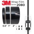 thumbnail image 5 of 3M Black Vinyl Wrap Film Series 2080 Gloss Black kit by Upromax, 2 Inches x 5 FT, 5 of 8