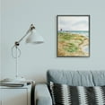 thumbnail image 2 of Stupell Industries Point Judith Cliffside Lighthouse Coastal Landscape Black Framed, 24 x 30, Design by Melissa Hyatt LLC, 2 of 7