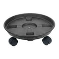 thumbnail image 2 of Miulika Plant with Wheels Plant Saucer Roller Flowerpot Tray Versatile Round Flower Pot Mover for Home 27cm, 2 of 9