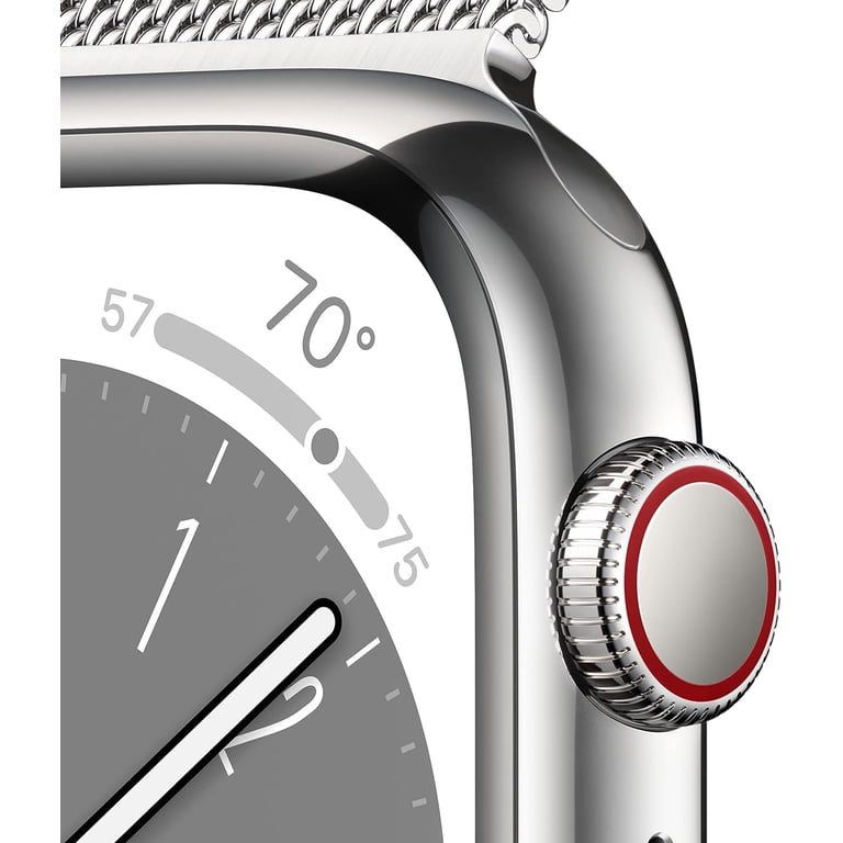 Restored Apple Watch Series 6 GPS + Cellular, 40mm Silver