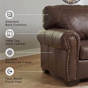 Ashley Furniture Colleton Dark Brown Sofa