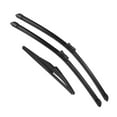 thumbnail image 1 of Unique Bargains 3 Pcs 22' 20' 11' Front Rear Windshield Wiper Blade Set Fit for Jeep Renegade with Top-Lock Black, 1 of 5