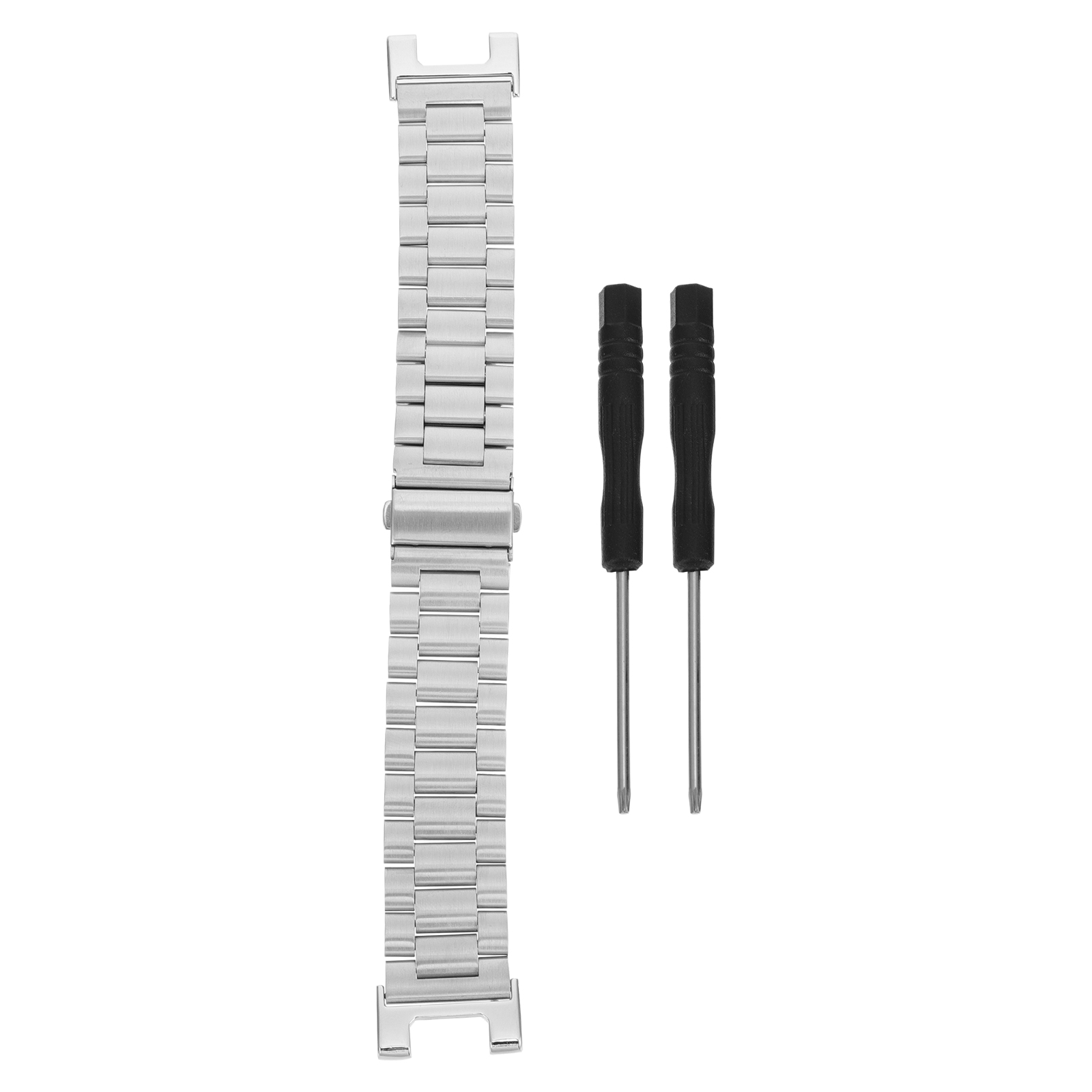 Strap Watch Wrist Steel Replacement Band Quick Release Double Snap Pu