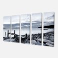 thumbnail image 2 of Petit Pont de Mer depuis Rocky Beach - Impression sur Toile Paysage Art, 2 of 3