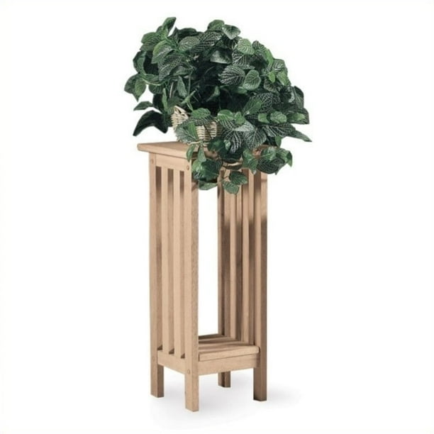 Pemberly Row Unfinished 30&quot; Mission Plant Stand Walmart