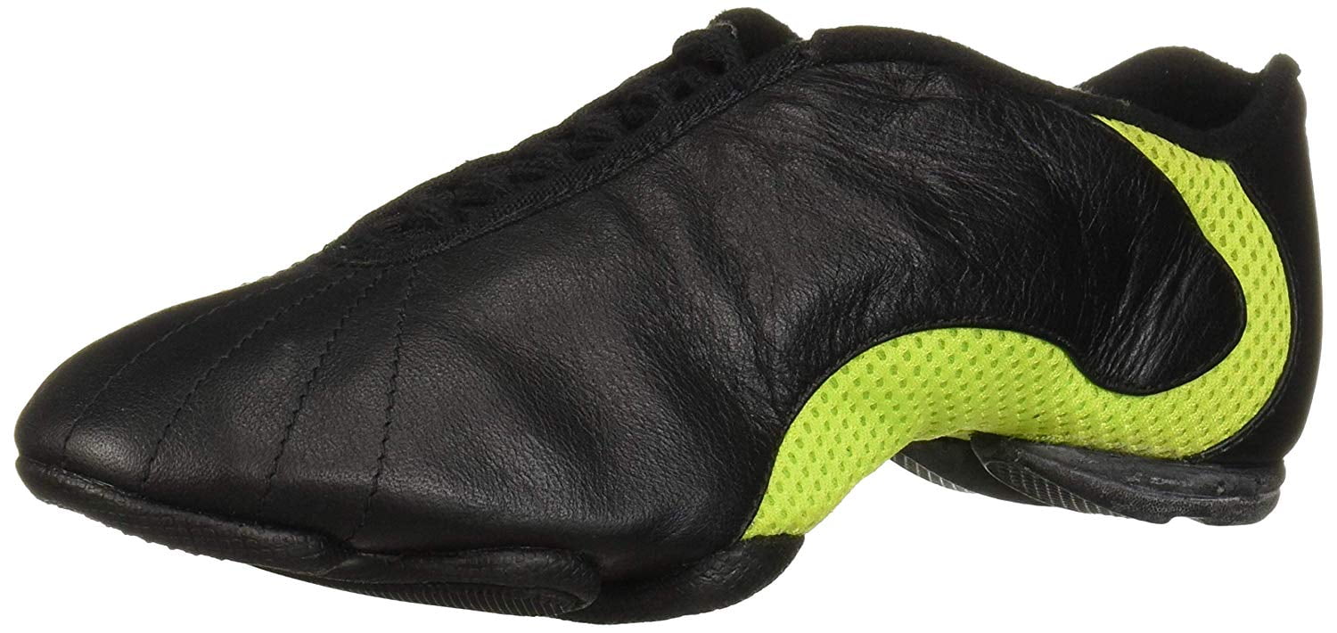 Amalgam Leather Dance Sneaker, Green 