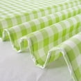 thumbnail image 4 of Baweave 2pcs Buffalo Check Tablecloths - Green & White Plaid Rustic Farmhouse Table Covers  54x72 Inch Durable Polyester for Indoor/Outdoor Parties  Picnics  Weddings  Birthdays & Holiday, 4 of 5
