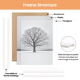 thumbnail image 5 of Sindcom 16x20 Picture Frames , Gallery Wall Poster Frames Set of 3 , White, 5 of 7