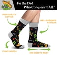 thumbnail image 3 of Funny Father Day Socks for Dad Father Grandpa Brother Men –Novelty Fathers Husband Birthday Gifts–Novelty Fun Crazy Silly Men Sock Christmas Stocking Stuffers, 3 of 7
