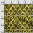 thumbnail image 2 of oneOone Silk Tabby Dark Olive Green Fabric Ocean Shark Sewing Material Print Fabric By The Yard 42 Inch Wide, 2 of 4