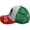 Mesh cap, variant on Mexico Flag Mesh Trucker Hat Breathable Outdoor Sun Baseball Cap 56-60cm