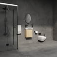thumbnail image 6 of 16 "Bathroom Vanity Sink Combo for Small Space, Modern Small Bathroom Vanity with Ceramic Sink, Small Bathroom Sink Cabinet Set ,Oak, 6 of 9