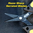 thumbnail image 4 of Beyond Fishing - 4.5” Fishing Scissors for Braided Line, Stainless Steel with Serrated Blades, Non Slip Grip, Large Finger Holes Fishing Line Cutter, 4 of 5