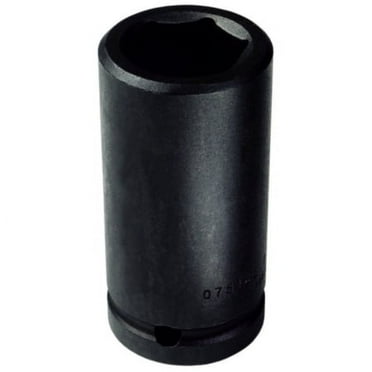 Proto Torqueplus Deep Impact Socket , 3/4"Dr, 1 3/8"Open, 6 Pts, EA (577-07522L)