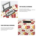 thumbnail image 4 of Goofa Popcorn Pattern Luggage Covers For Suitcase,Suitcase Cover Protector Fit 18-32 Inch Luggage-, 4 of 9