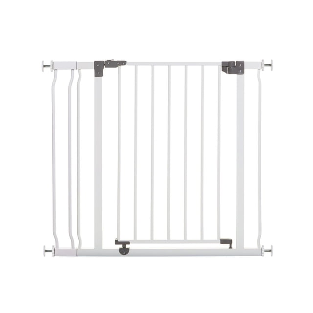 Puerta de seguridad Liberty Blanca de metal Dreambaby 75 a 81 cm + Extensión de 9 cm