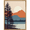 FCV-ABS02-2307-YUK03, variant on IDEA4WALL Framed Canvas Print Wall Art Pine Tree Forest Mountain Lake Reflection Print Nature Landscape Wilderness Illustrations Decorative Bohemian Multicolor Modern Art - 24"x36" Natural