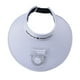 thumbnail image 5 of Sombrero de visera jinwen con ventilador transpirable Protección solar Gris claro, 5 of 8