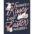 thumbnail image 2 of Marshall, Laura 12x14 White Modern Wood Framed Museum Art Print Titled - Bunny Kisses II, 2 of 4