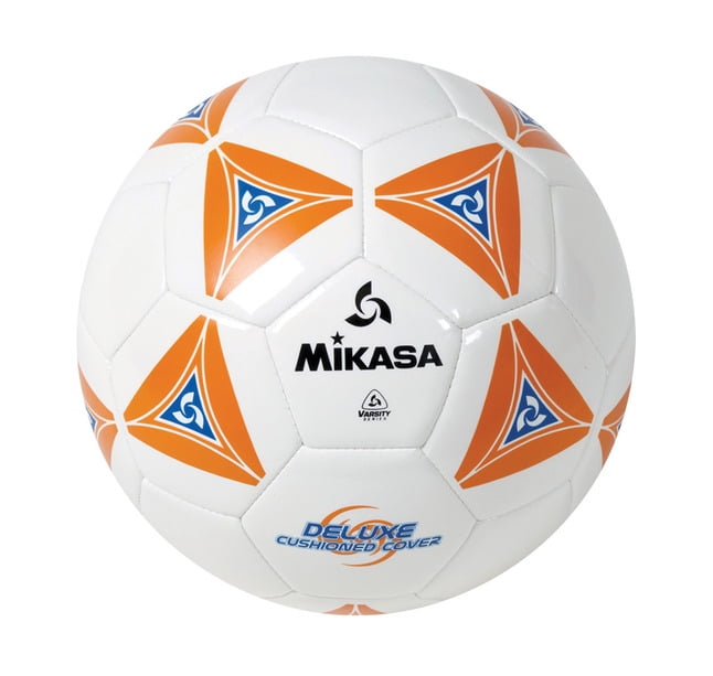 Mikasa Size 4 Deluxe Cushioned Soccer Ball, Ages 8 to 12, 25 Inch