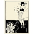thumbnail image 2 of Beardsley, Aubrey 25x32 Black Ornate Wood Framed with Double Matting Museum Art Print Titled - Salome 1894 - The Stomach Dance, 2 of 4