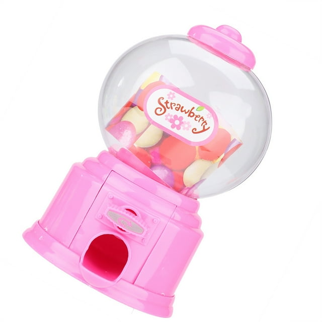 Machine à Boules de Gomme, Machine à Bonbons Distributeur de Boules de Gomme Mignonnes Mini pour Garçons Filles