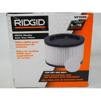HEPA Media Filter for RIDGID DV0500 Ash Vacs